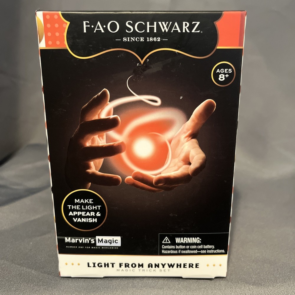 FAO Schwarz Light From Anywhere Magic Trick Set