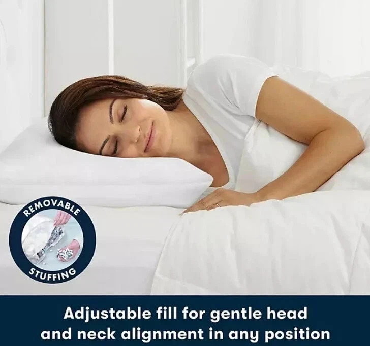 Serta 2-Pack Gel Memory Foam Cluster Bed Pillow