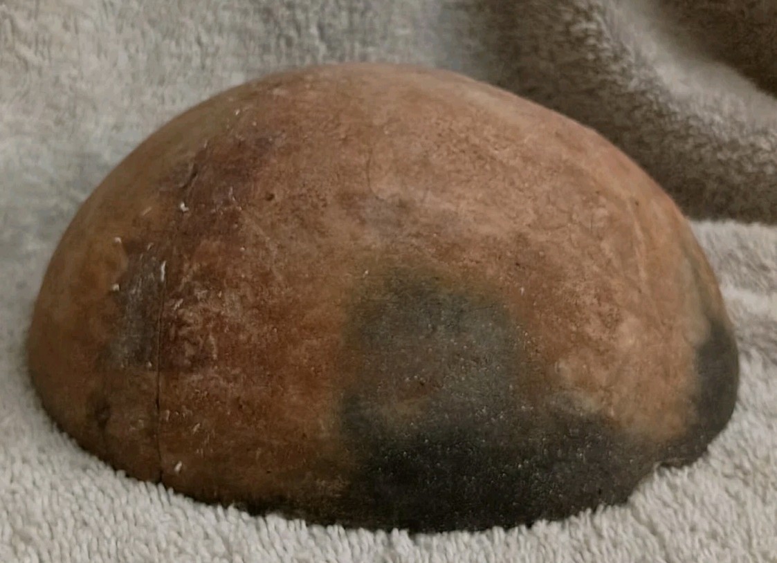 Great Antique Ancestral Pueblo Red Ware Pottery Bowl