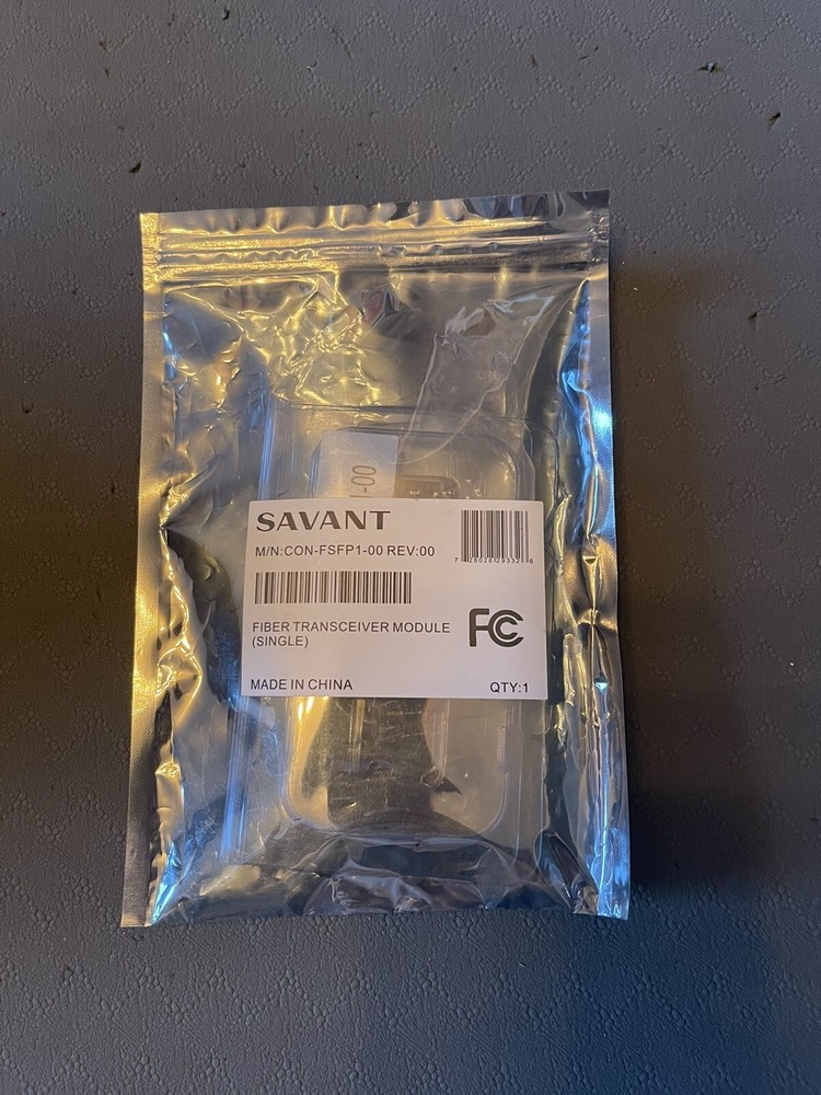 Savant CON-FSFP1-00 fiber transceiver module