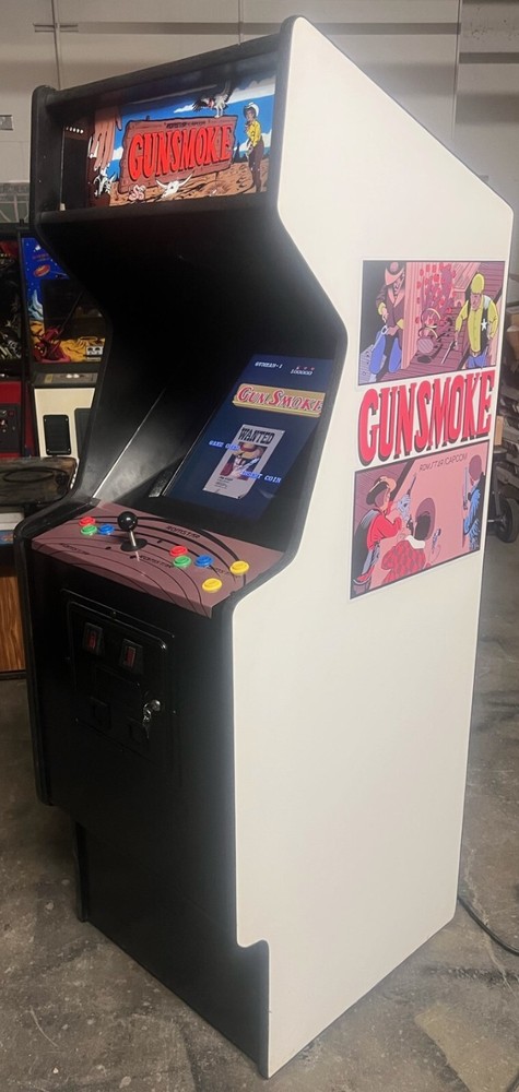 GUN SMOKE ARCADE MACHINE by CAPCOM 1985 (Excellent Condition)