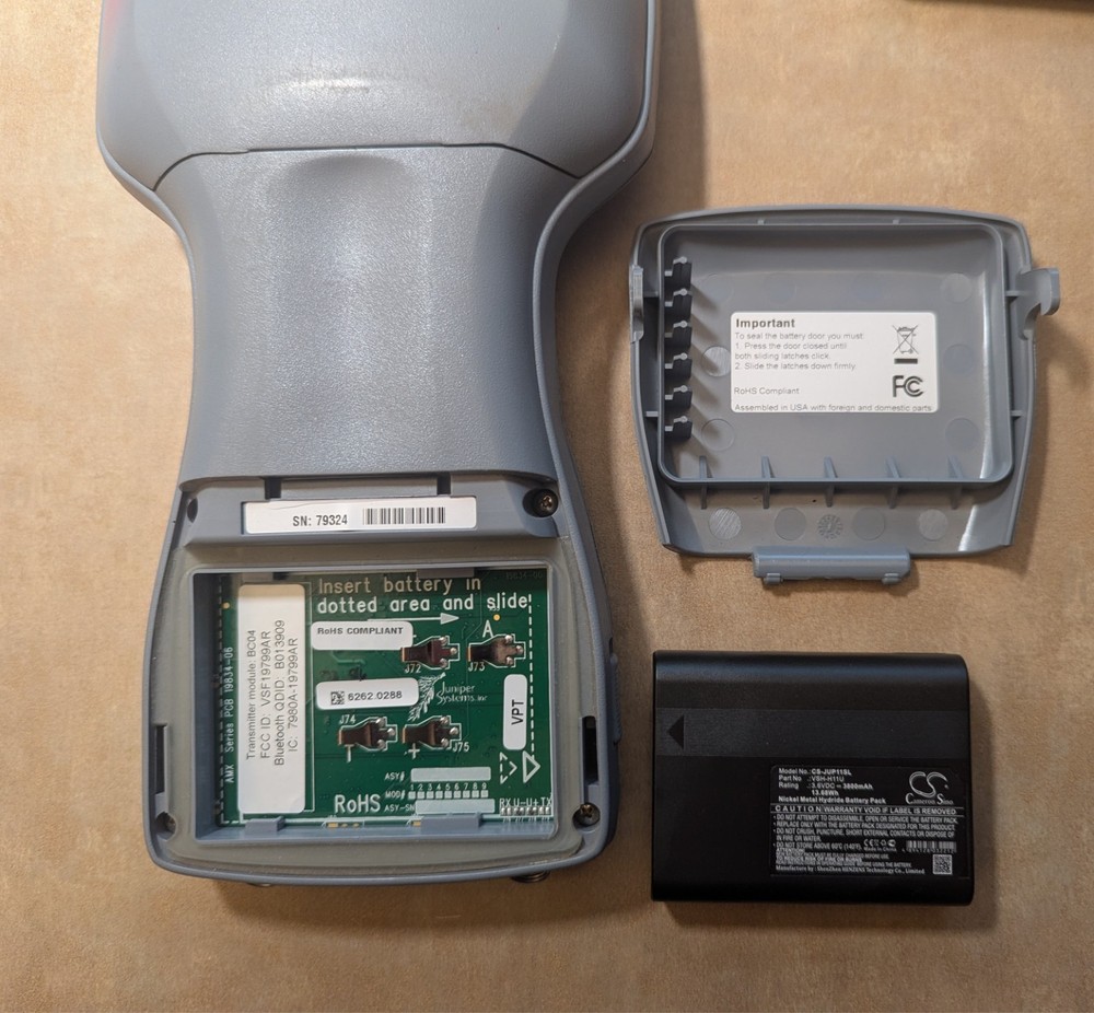 Juniper Systems Allegro MX Handheld Data Collector with Charger, Stylus