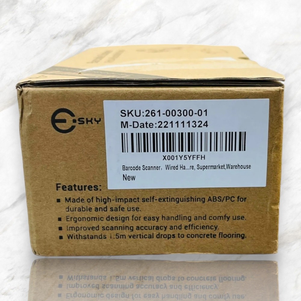 ESKY Laser Barcode Scanner with Adjustable Stand model FG9800