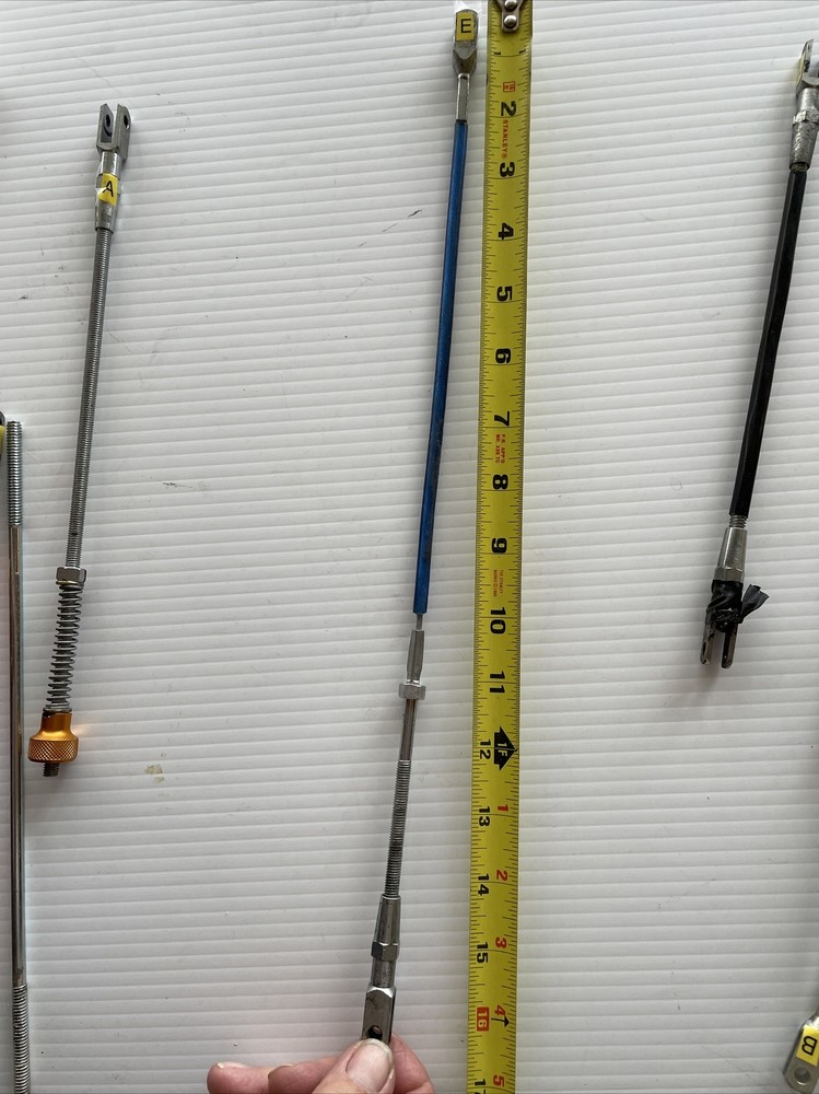 Freeline Brake rod used #E  16" long threaded rod with ends 2 U shape