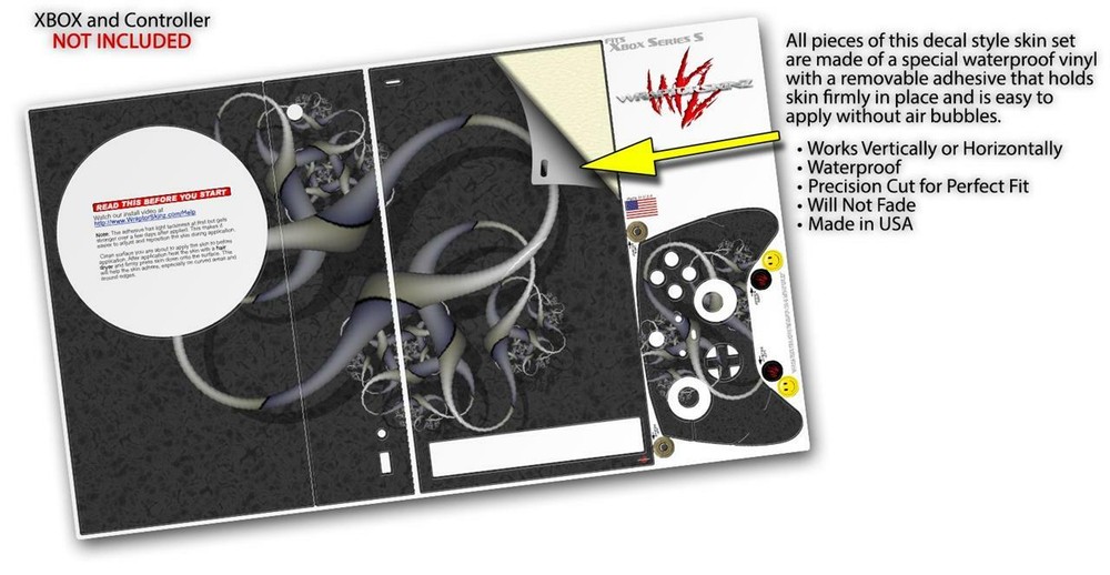 Skins XBOX Series S Console Controller Cs4