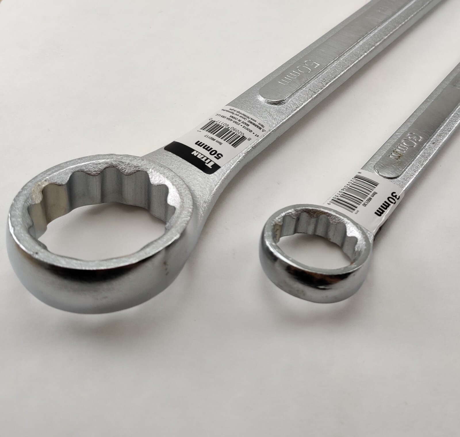 Titan Individual Jumbo Metric Wrench, Your choice of size 30mm-50mm
