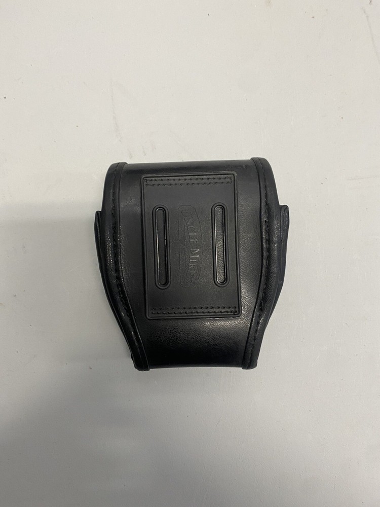 Uncle Mikes Black Handcuff Pouch