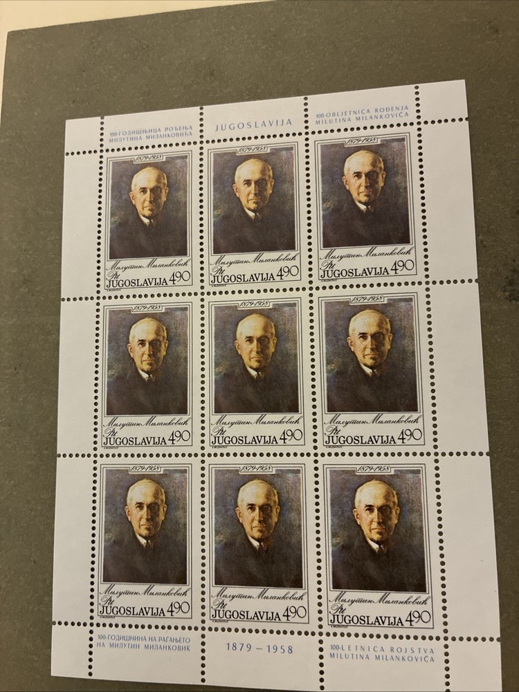 yugoslavia stamps sheets