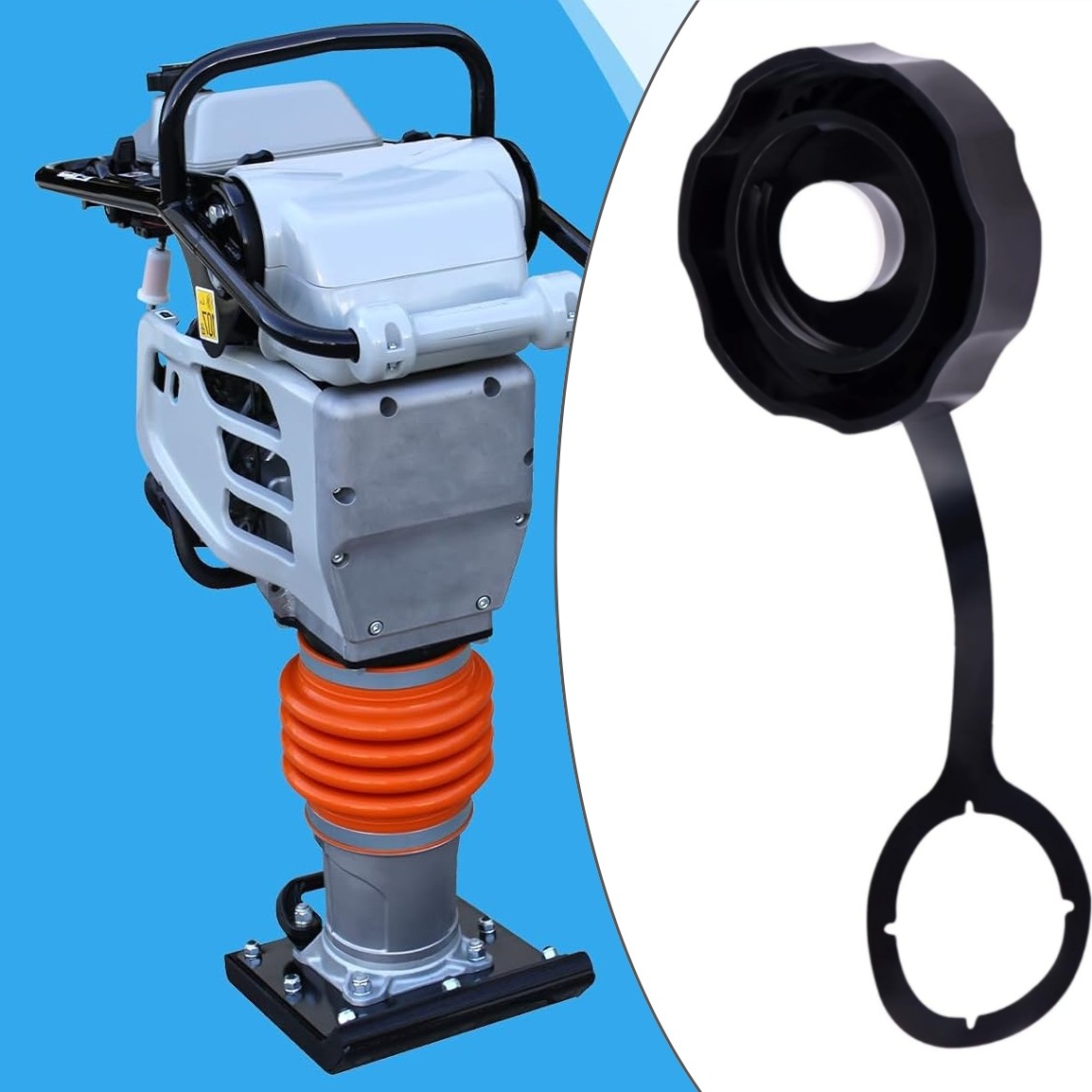 366350460 Fuel Tank Cap For Mikasa MTX60SD/70HD/70HDR/70SD/80/80HDR Rammers