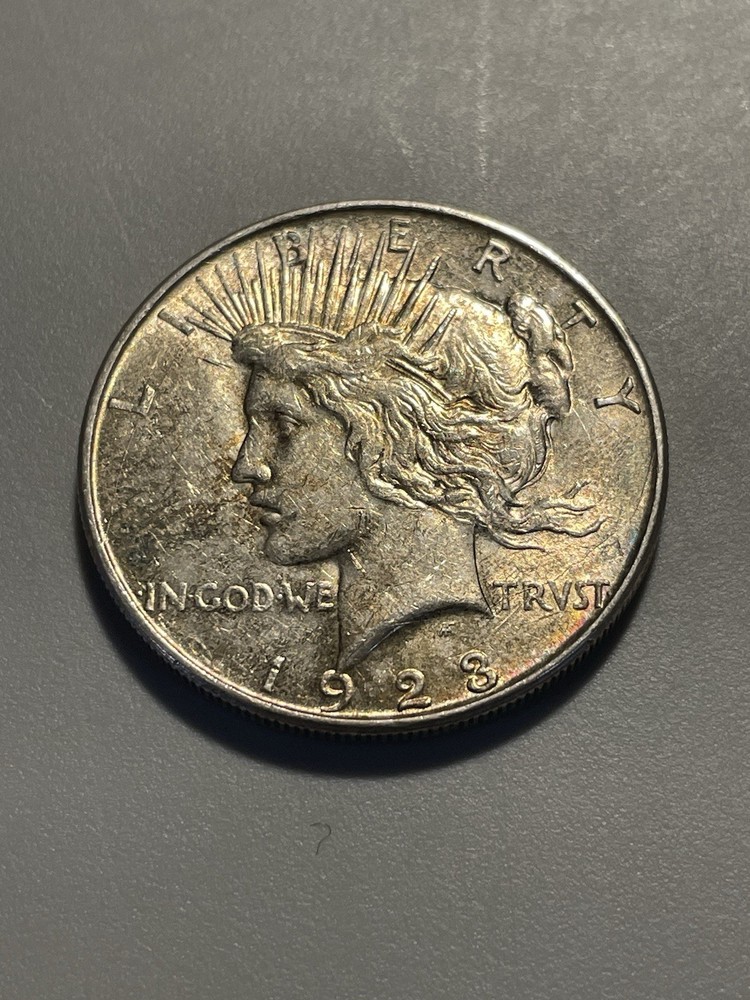 1923 Silver Peace Dollar-Denver Mint
