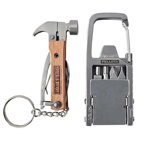 Multi Tool Prizes [17-in-2] for Adults - Multi Tool for Men, Multitool, Small