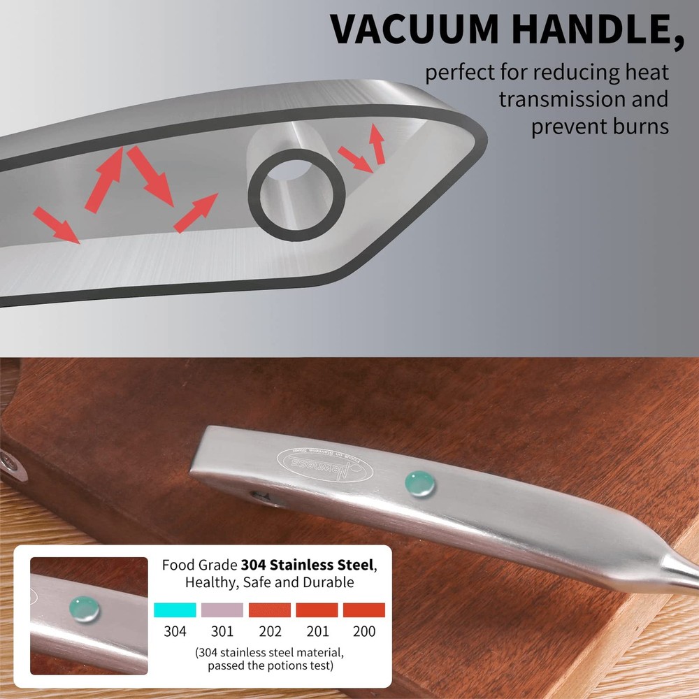 Spaghetti Server, [Rustproof, Integral Forming, Durable] Newness 304 Stainles...