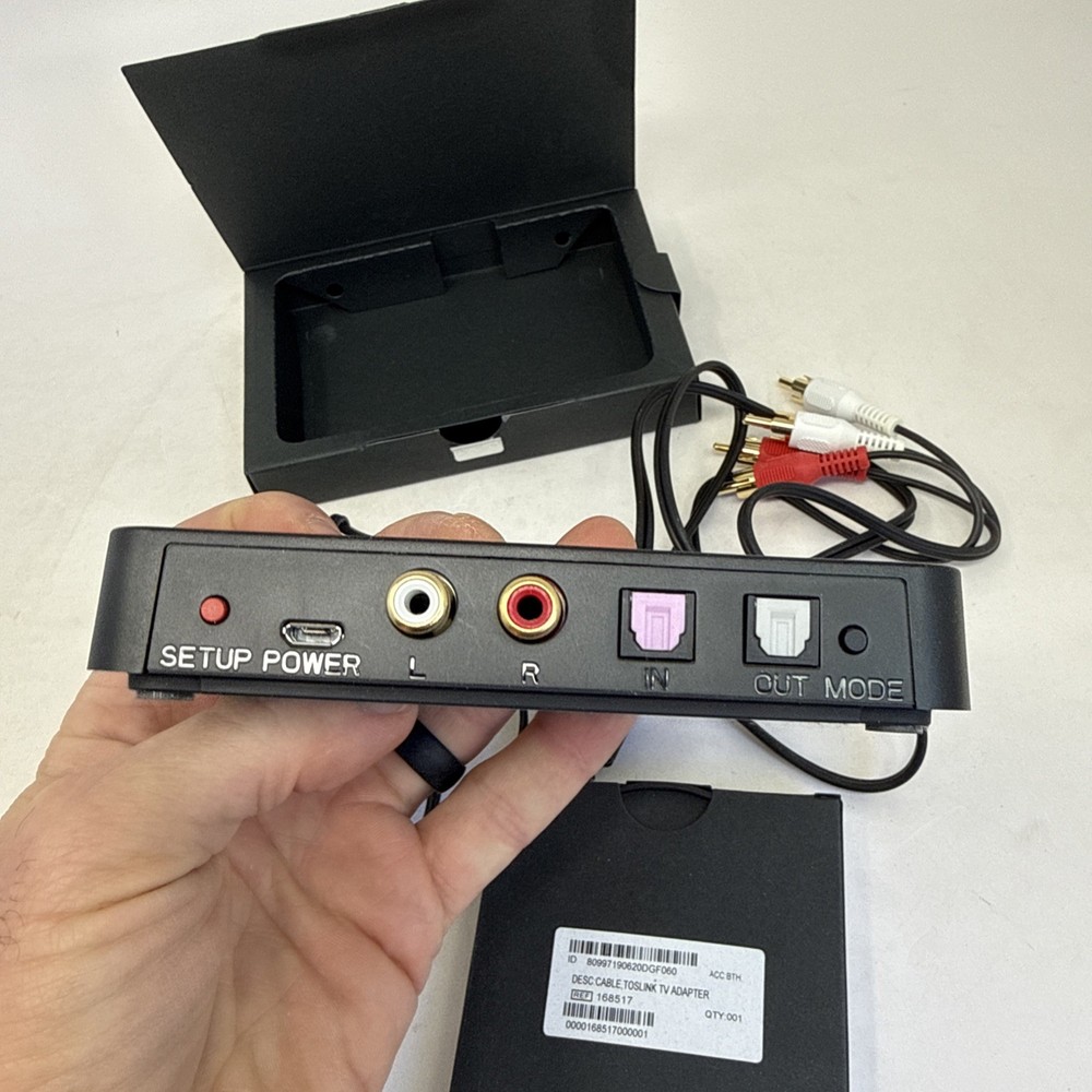 Connexx Smart Transmitter 2,4 TV03 Dolby Digital 9191935, Power Cord/Accessory