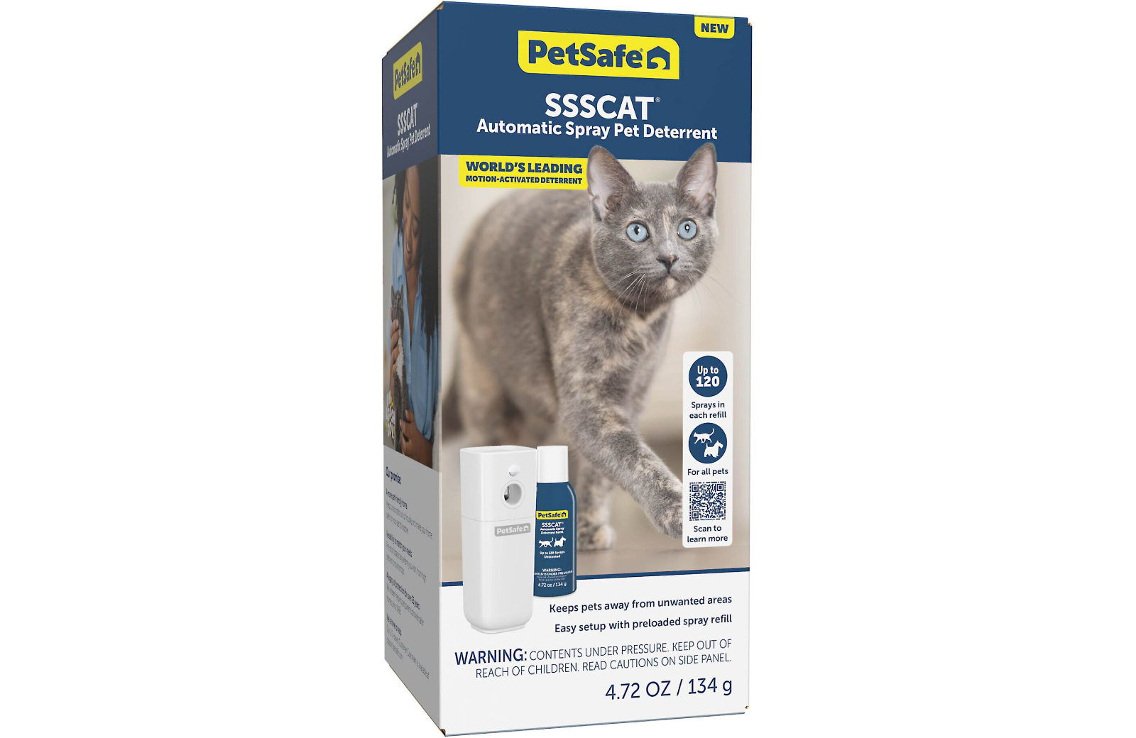 PetSafe SSSCAT Automatic Spray Cat Dog Deterrent Motion-Activated PPD00-17617
