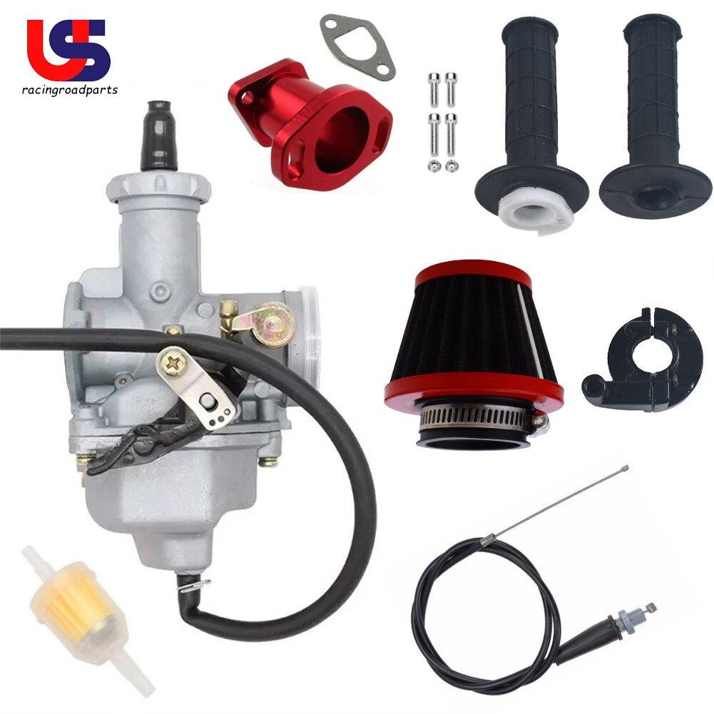 PZ30 Carburetor 30mm Carb 200cc 250cc Dirt Bike ATV Taotao SunL JCL w/ Cable Kit
