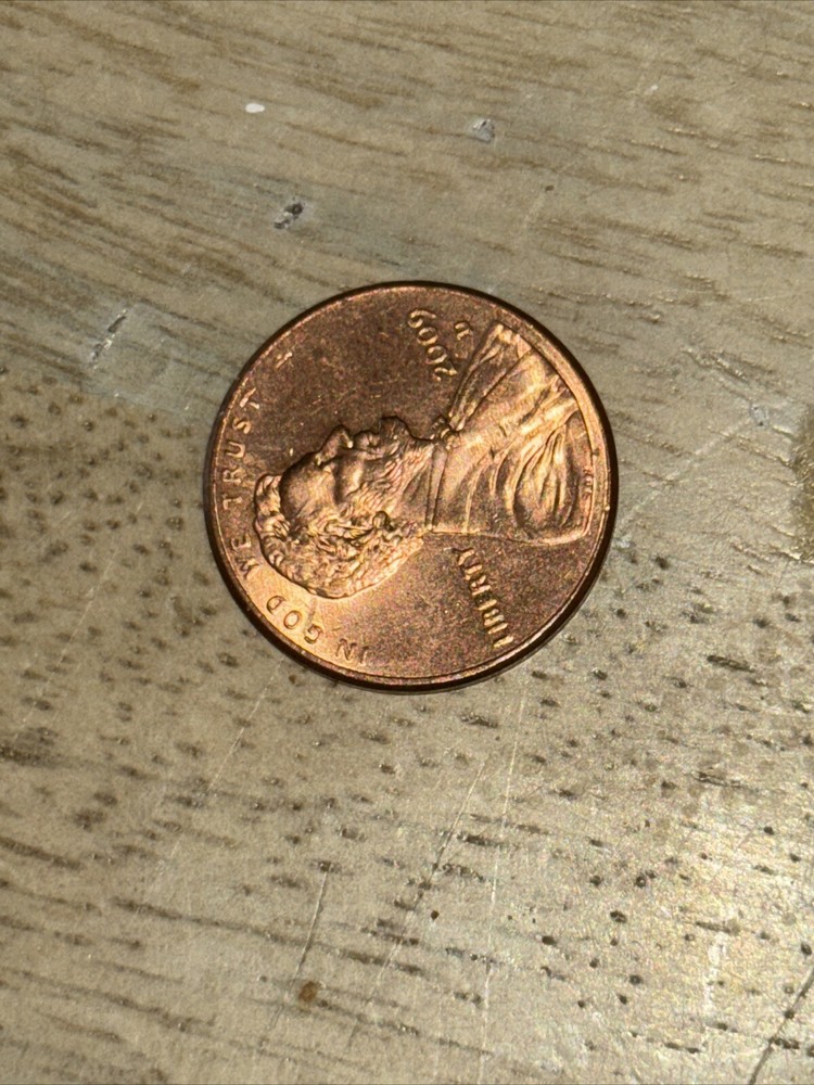Four Lincoln Cent Stamp Pennies 2009