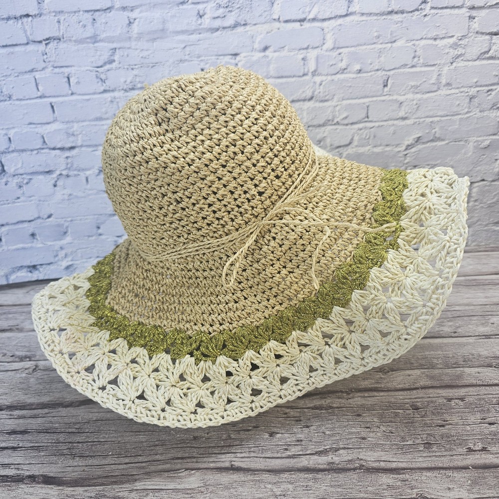 Floppy Straw Hat Summer Hat Beach Hat Hippie Boho Hat