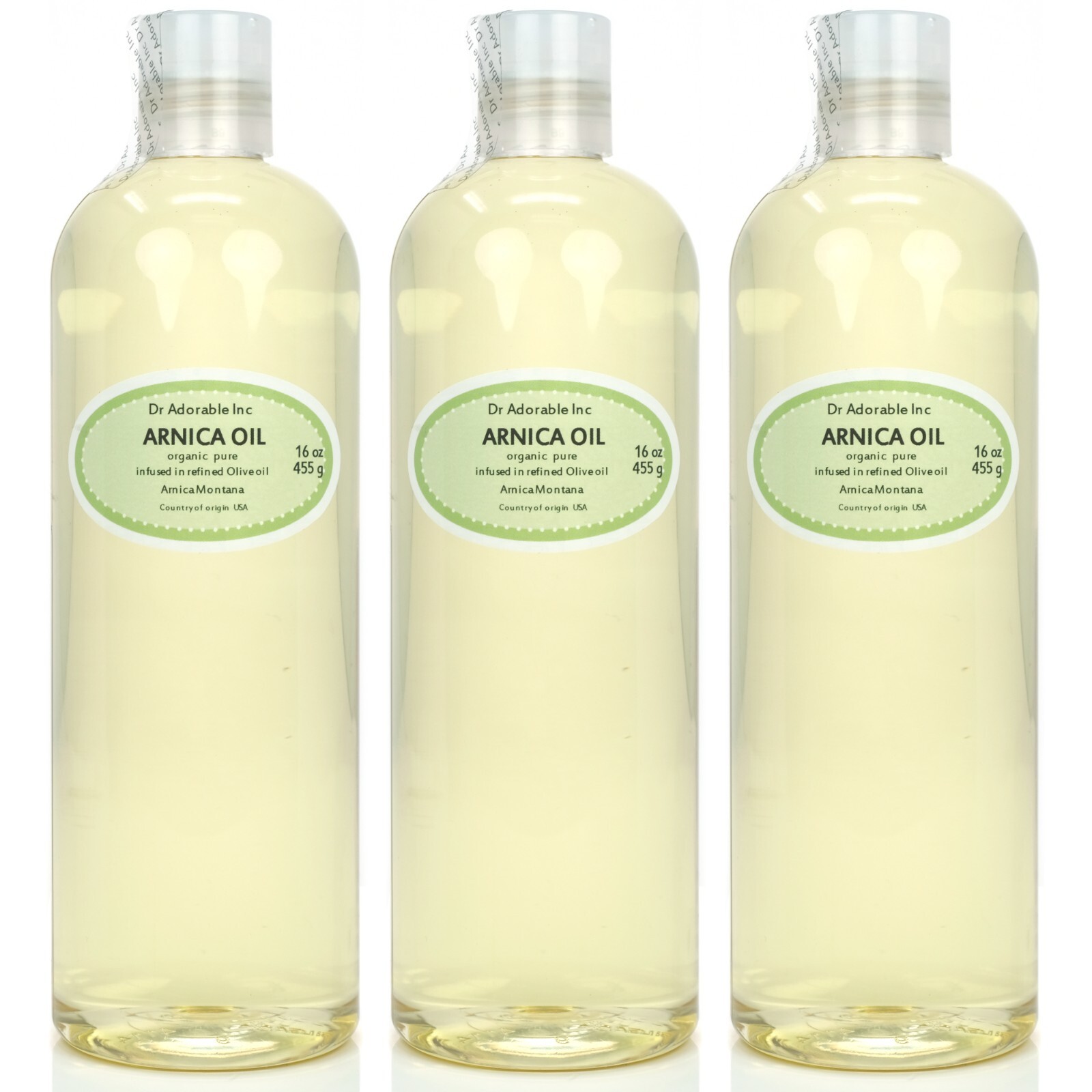 100 % PURE ORGANIC ARNICA HERBAL OIL COLD PRESSED 2 oz to 1 gallon FREE SHIPPING