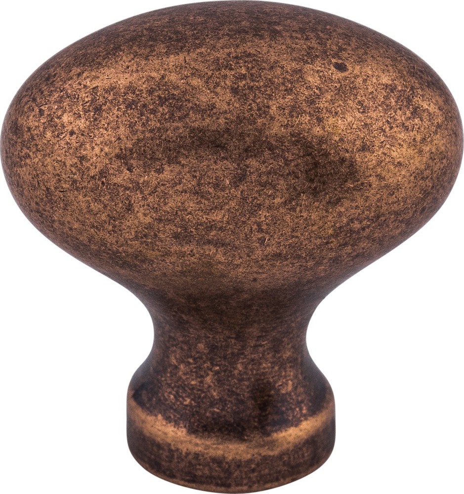 Top Knobs M986 Egg Knob 1 1/4" Old English Copper