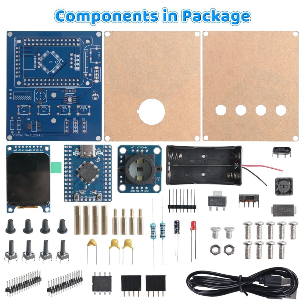 DIY Color Recognition Soldering Kit with TCS34725 Sensor, STEM Electronics Pr...