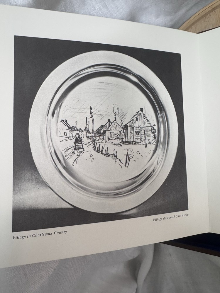 Franklin Mint Silver AY jackson Charlevoix Plate