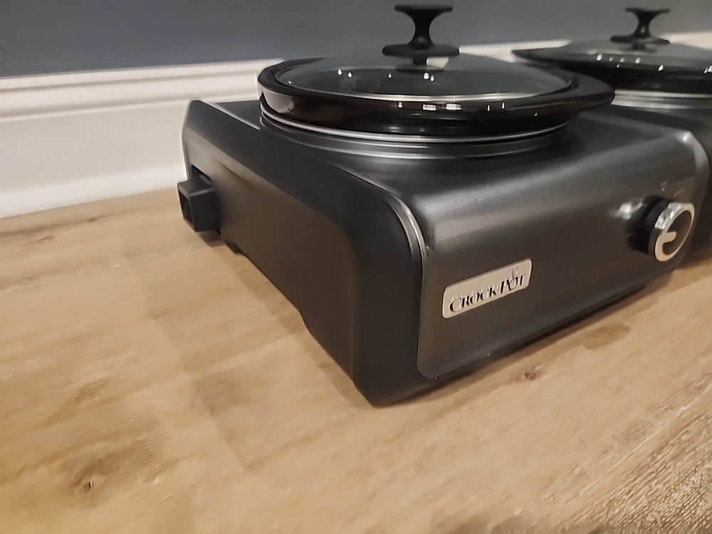 Crock-Pot Slow Cooker Connectable Hook Up Set, 2.5 Quart Round Pair