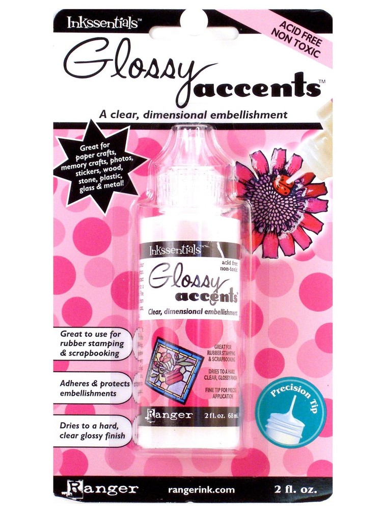 Ranger Glossy Accents - 2 oz. bottle