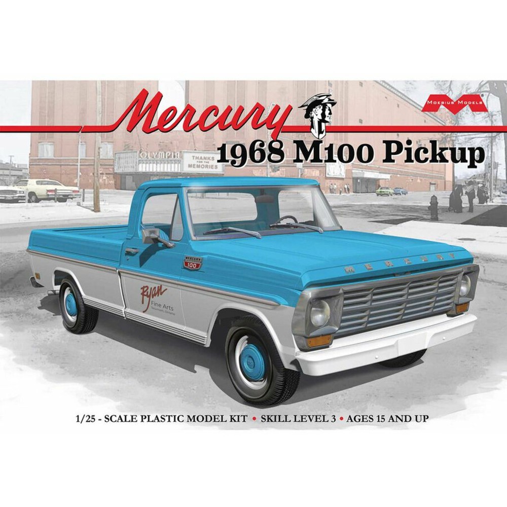 Moebius Models 2740 1968 Mercury M100 Pickup