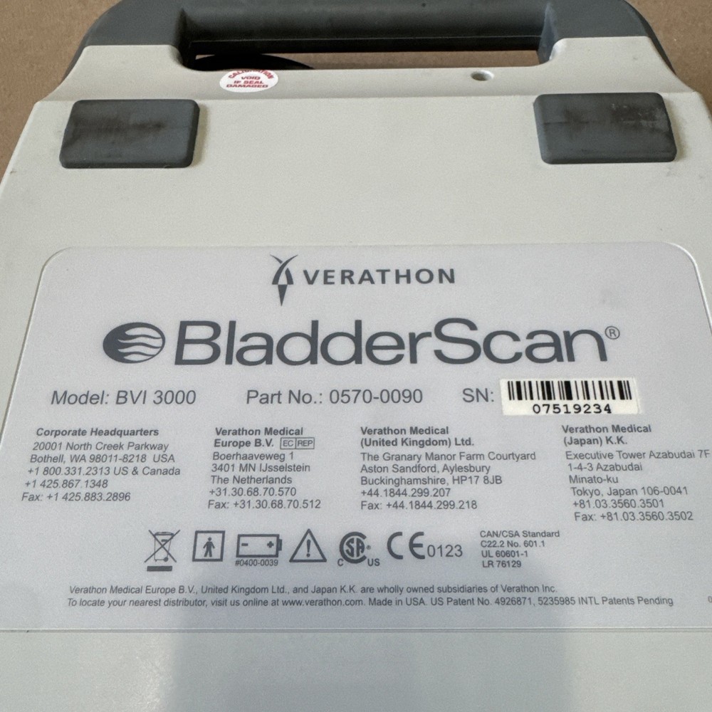Verathon BVI 3000 BladderScan System