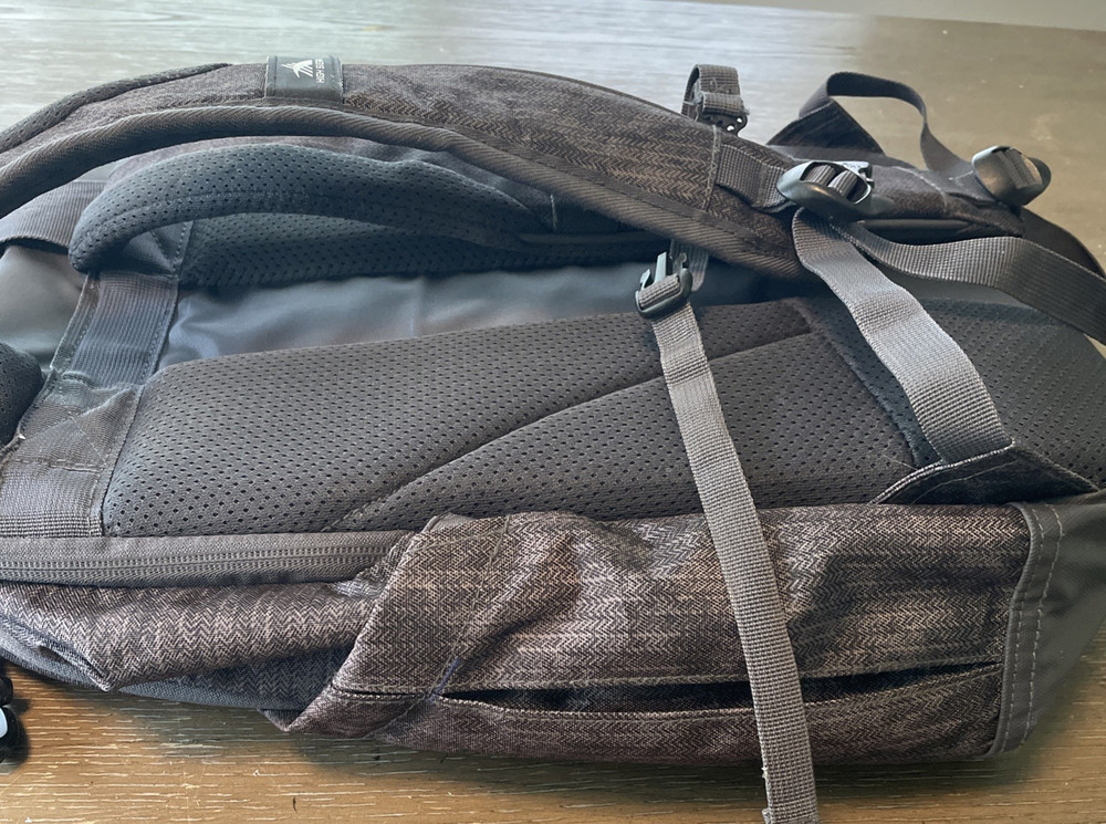 High Sierra Adjustable Backpack Grey, Black & Pink