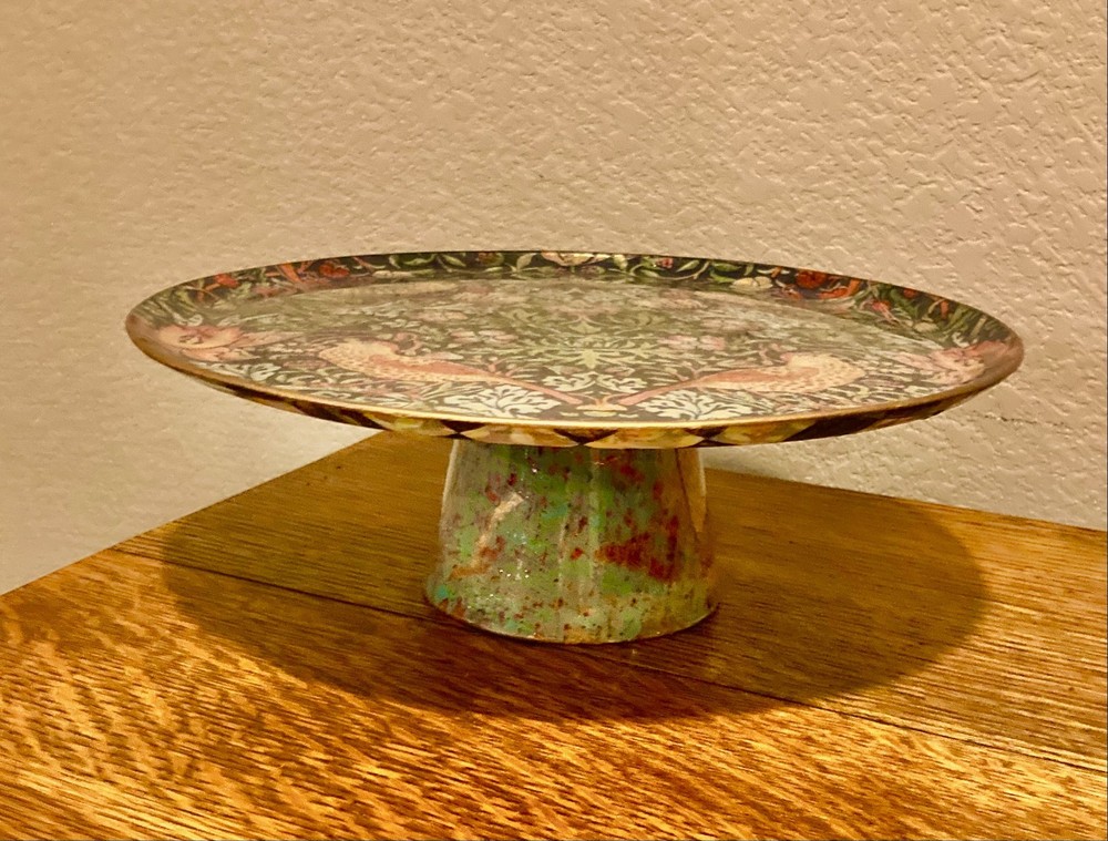 Decoupage Cake Stand