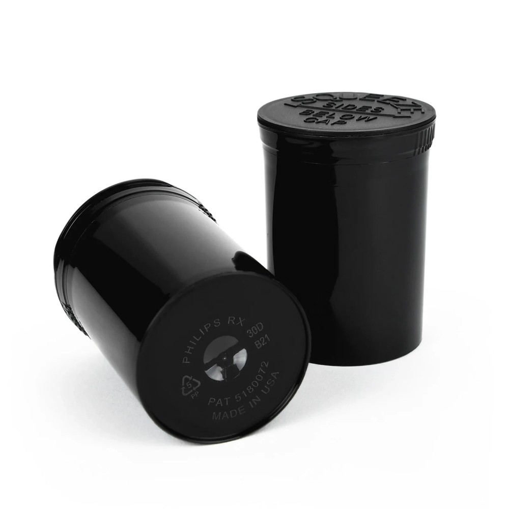 F&S Tool PHILIPS RX 30 Dram Black Opaque Bottle -150 / CS