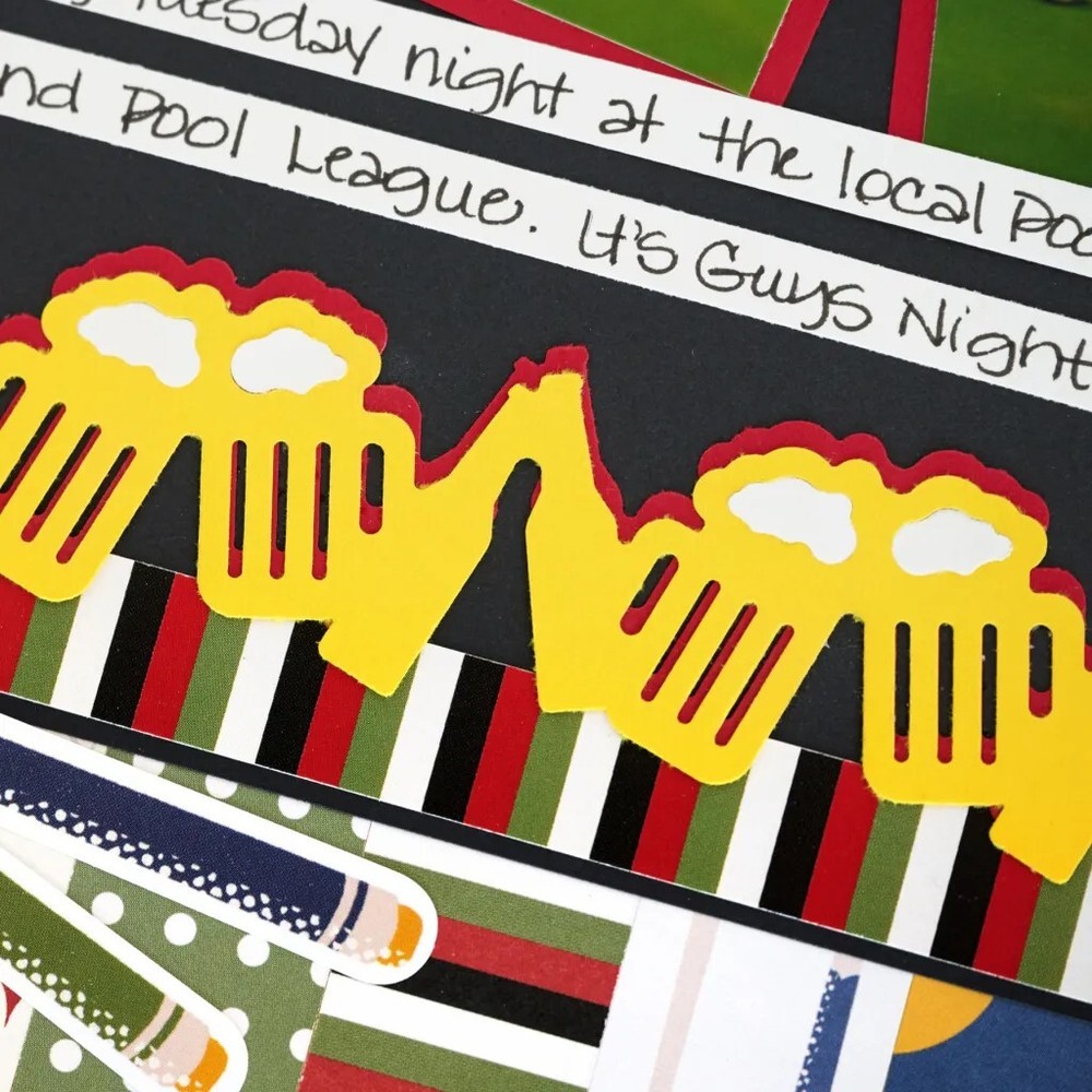 Creative Memories Pub Time Decorative Border Punch