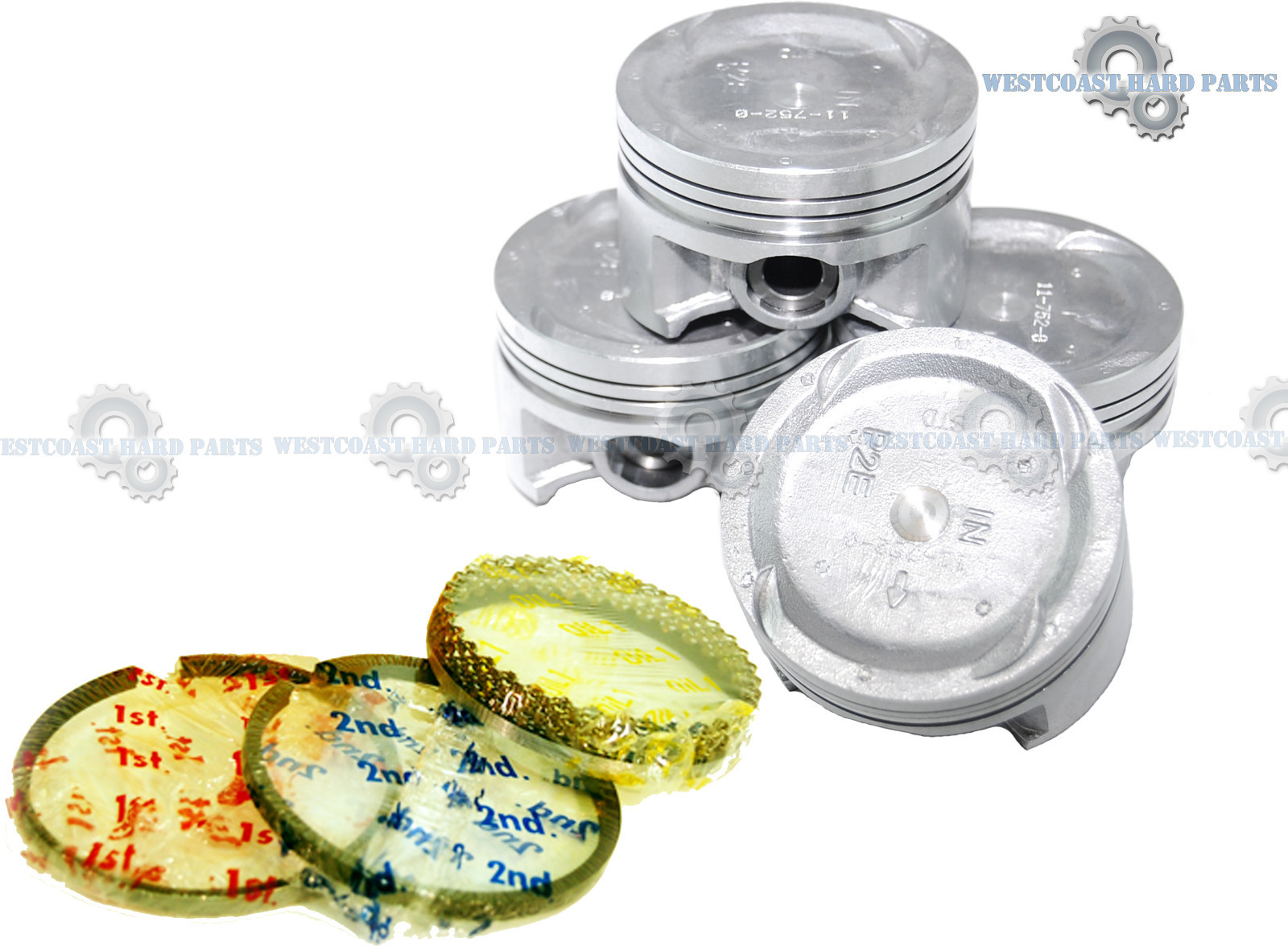 96-00 HONDA CIVIC 1.6L D16Y D16Y7 D16Y8 SOHC MASTER REBUILD KIT *GRAPHITE*