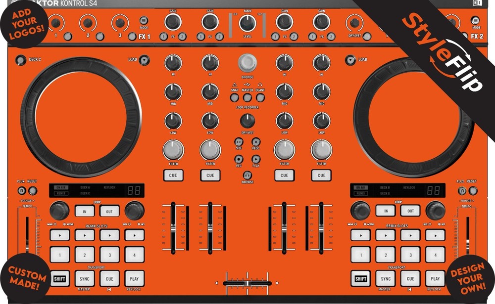 Native Instruments TK S4 MK2 | Custom | Protective Decal | StyleFlip Skins