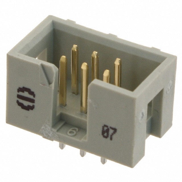 (1 PC)   09185067324    HARTING    CONN HEADER VERT 6POS 2.54MM