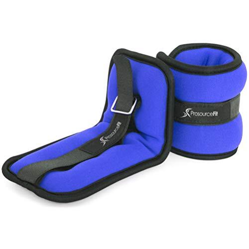 Ankle Weights Leg Arm Wrist Weights w/ Adjustable Strap, 3 Lbs Each Weights