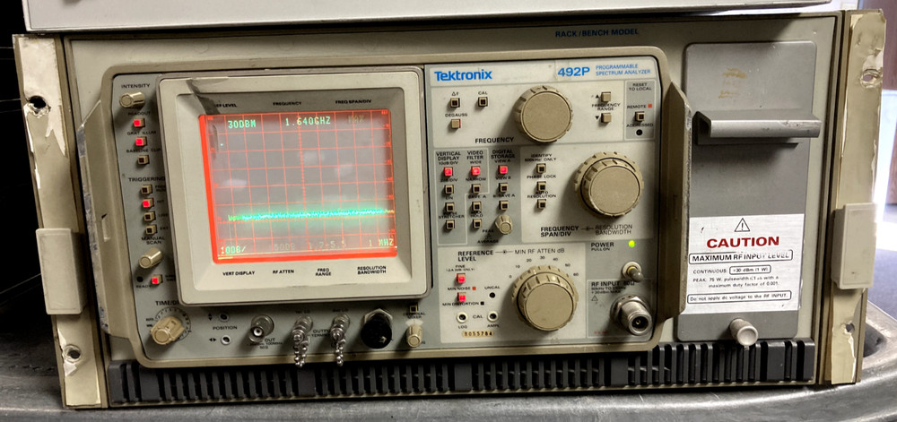 Tektronix 492P Spectrum Analyzer
