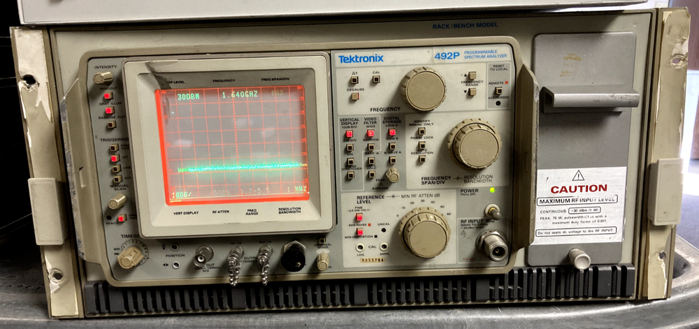 Tektronix 492P Spectrum Analyzer