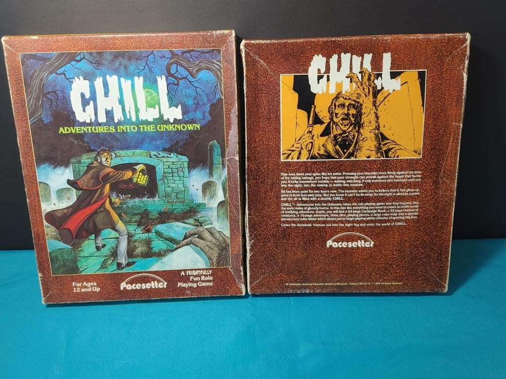 Chill Adventures into the Unknown Role-Playing Starter Kit 1 Dice Missing