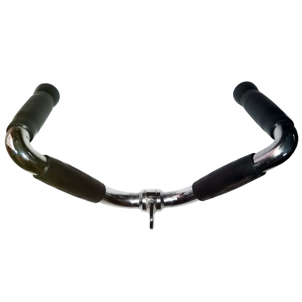 LAT Cable Machine Attachment Versatile Tricep Curl Pulldown Bar with Revolvin...
