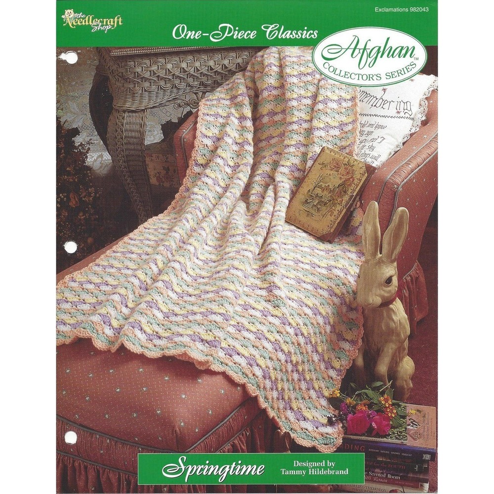 Springtime Crochet Afghan Pattern The Needlecraft Shop