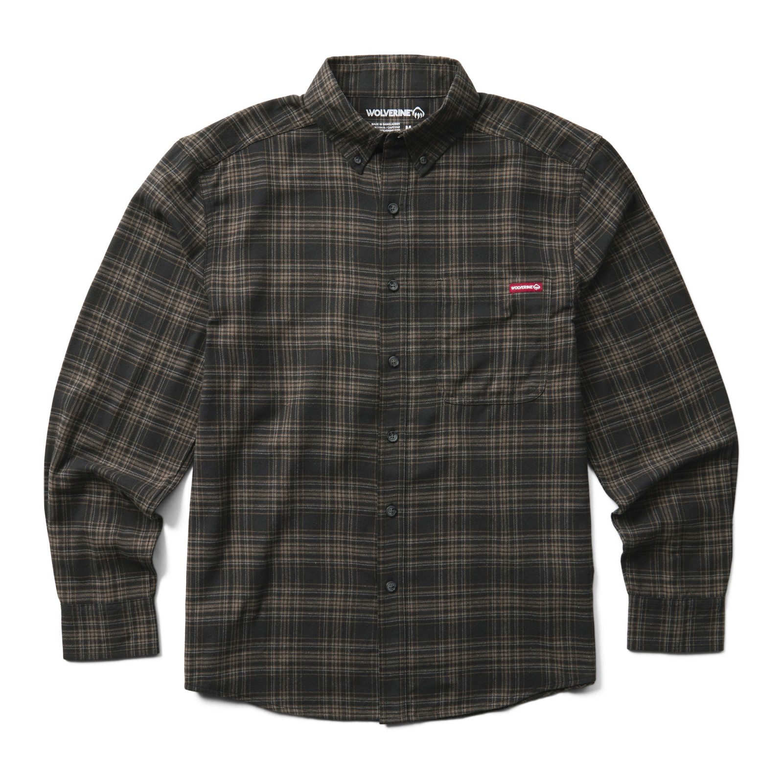 Wolverine Men Hastings Flannel Shirt Apparel