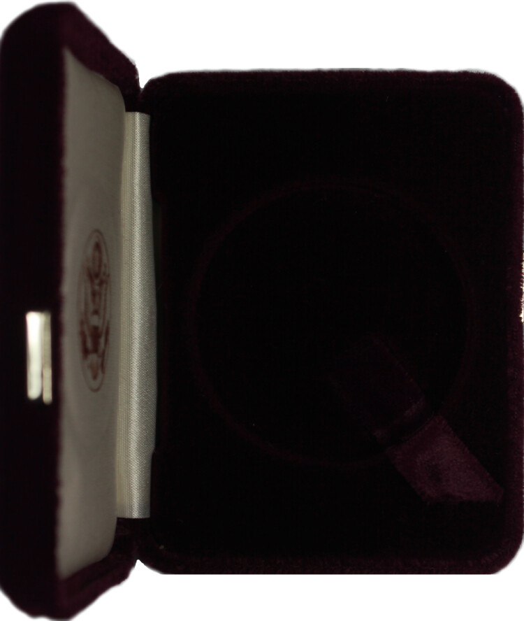1990-S American Proof Silver Eagle-Mint Issued Presentation Box & COA (NO Coin)