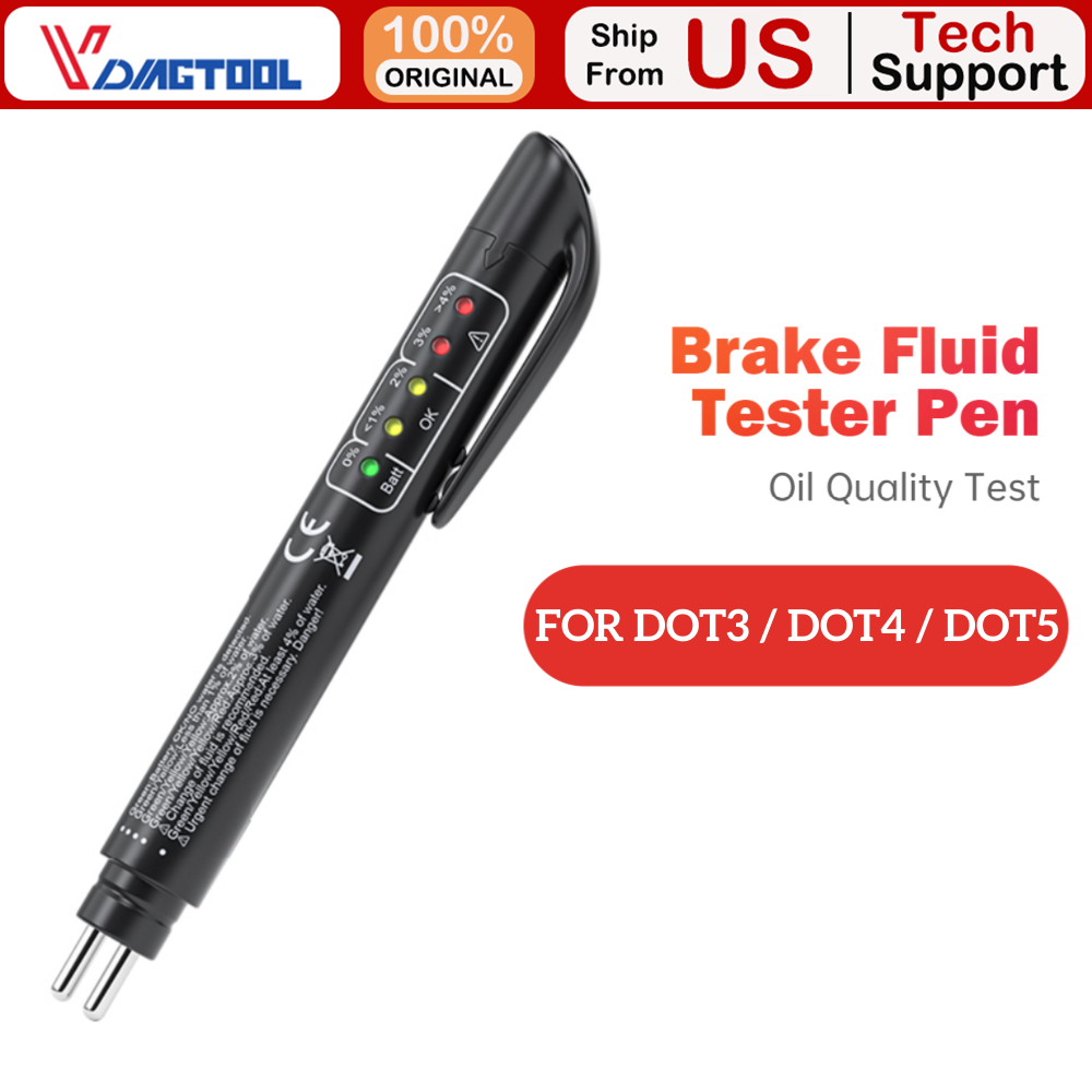 Portable Auto Digital Brake Fluid Liquid Tester Pen Car Oil Testing Tool US