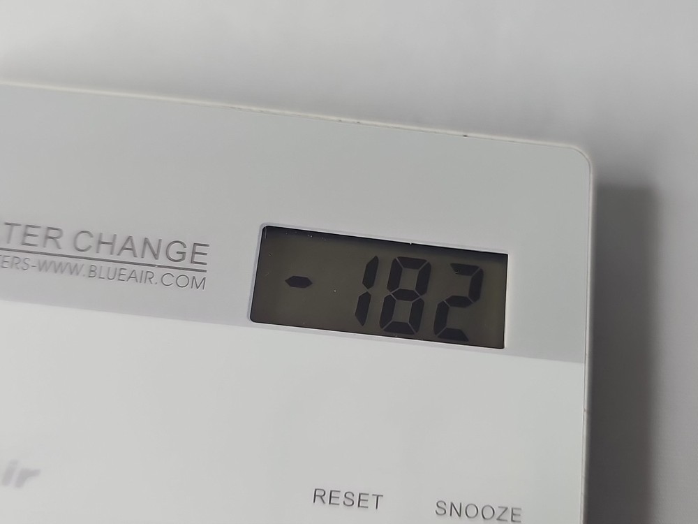 Blueair magnetic 182 DAYS TO FILTER CHANGE timer Reset LCD Number remote