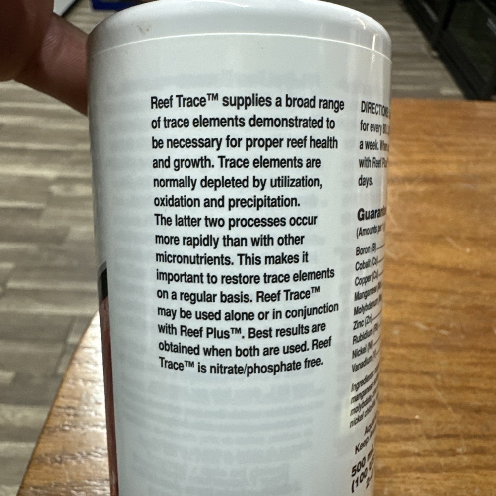 Reef Trace (500 mL) - Seachem