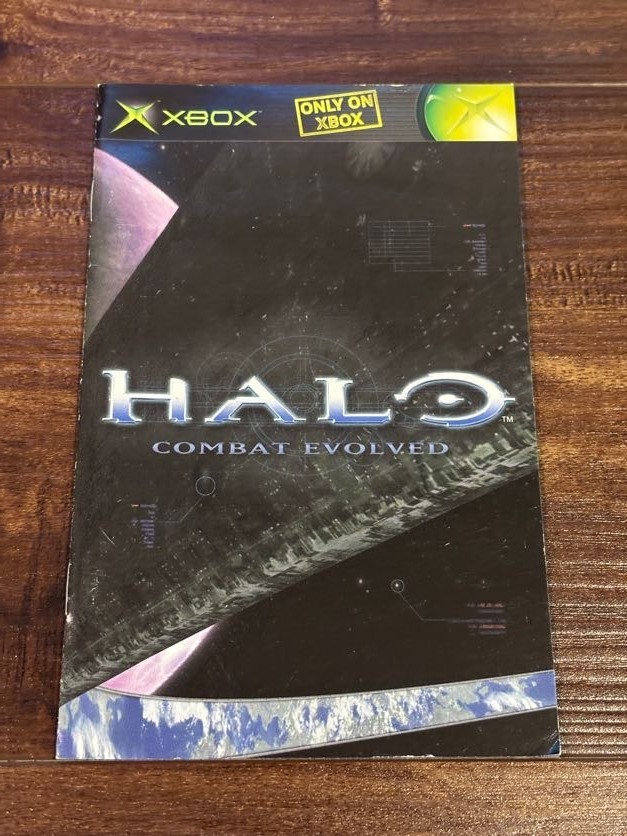 Halo Combat Evolved XBOX Instruction Manual Only