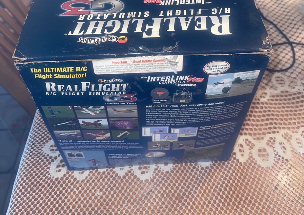 REAL FLIGHT RC FLIGHT SIMULATOR G3 REMOTE GPMZ4400