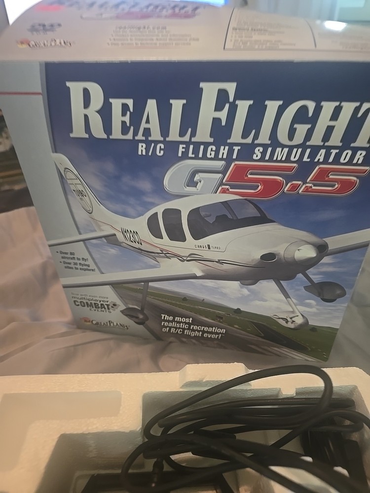 RealFlight G5 / G5.5 RC Flight Simulator w/ InterLink Elite Controller – Great P